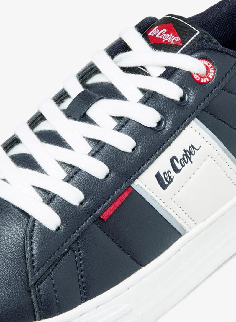 Lee Cooper Men's Panelled Lace-Up Sneakers