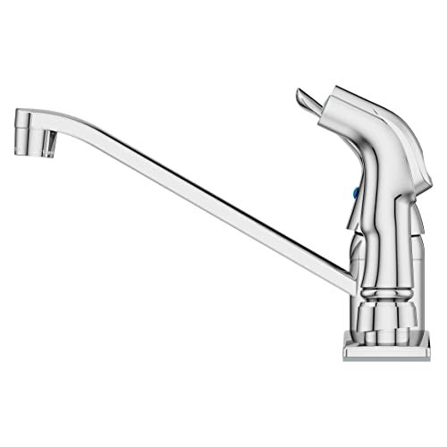 Pfister Pfirst Series 1-Handle Kitchen Faucet with Side Spray, Polished Chrome - Image 2