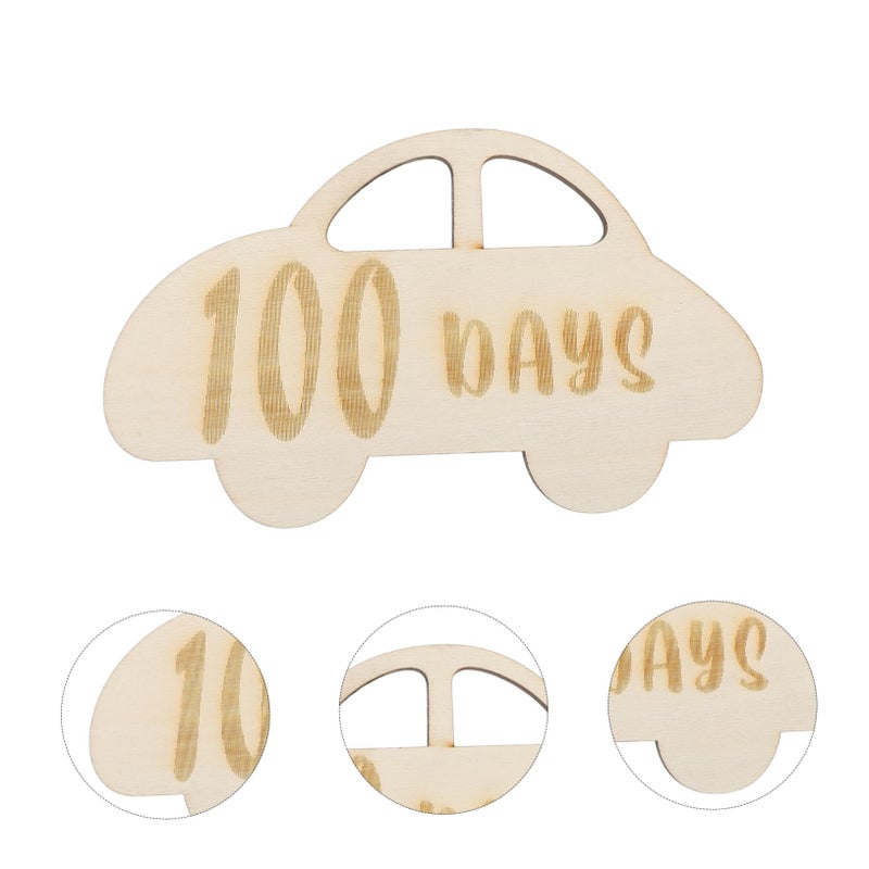 Personalized Wooden Milestone Growth Photo Prop Set For Baby First Year - Image 5