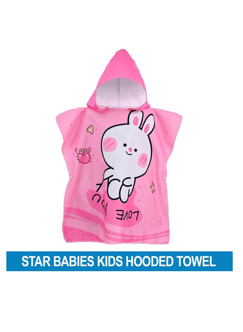 STAR BABiES Star Babies Hooded towel - Pink  - Image 2