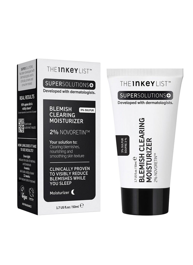 The Inkey List - The Inkey List Blemish Clearing Moisturizer - 2% NovoRetin 50ml - Image 1