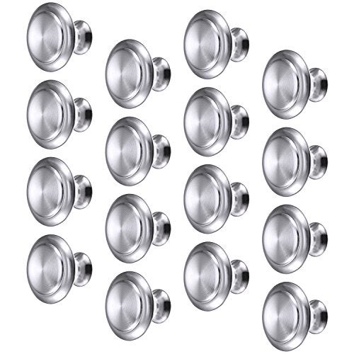 Bememo 30 Pack Kitchen Cabinet Knobs Round Drawer Dresser Handles Kitchen Cabinet Round Pulls Hardware - Image 3