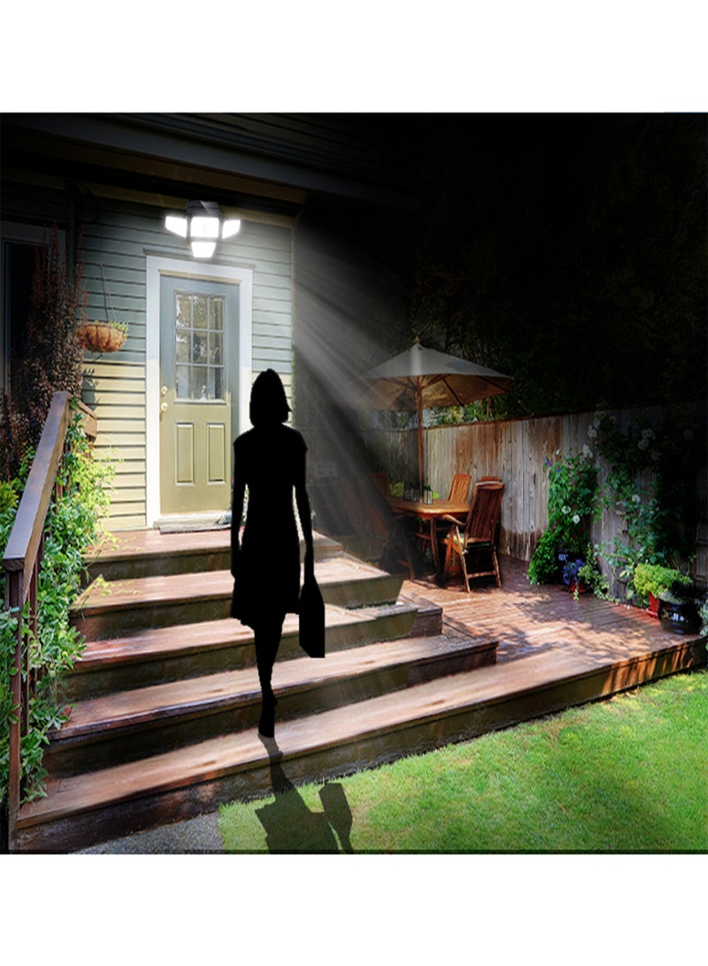 270LED Solar Powered LED Wall Light PIR Motion Sensor Lights Outdoor Waterproof Garden Lamp Night Light 3 Light Modes for Garden Patio Yard Fence Landscape Courtyard - Image 2