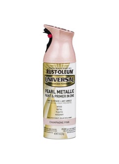 Universal Advanced Formula Pearl Metallic Paint And Primer in One Champagne Pink 312g