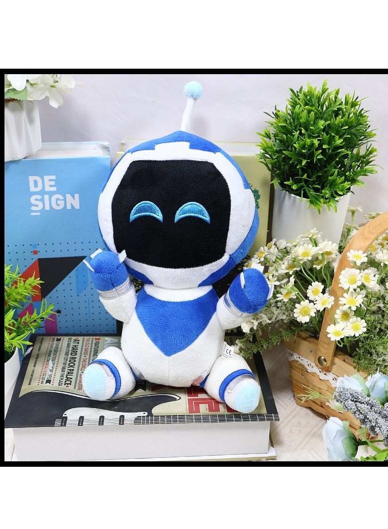general Astro Bot Plush Rescue Program Squinting Robot Plush Doll Children's Gift Plush Toy Doll (39cm) - Image 3
