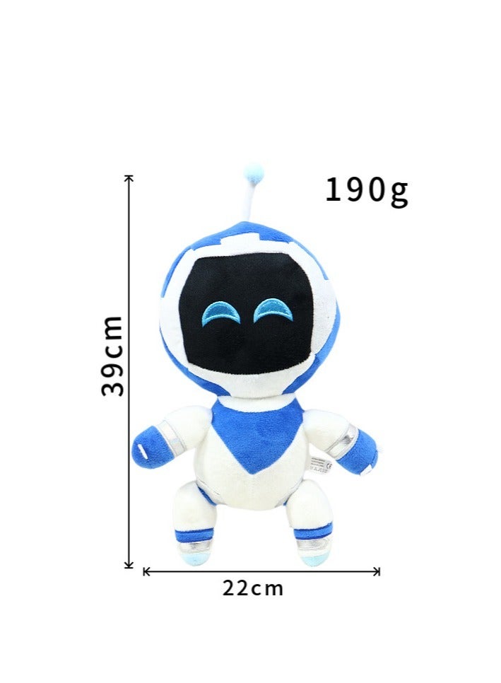 general Astro Bot Plush Rescue Program Squinting Robot Plush Doll Children's Gift Plush Toy Doll (39cm) - Image 4