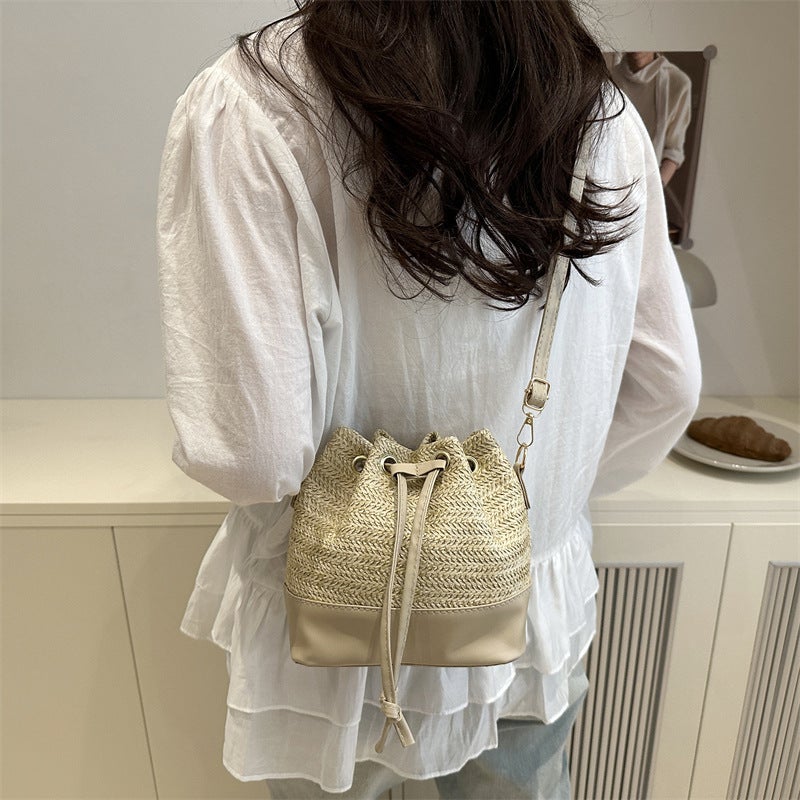 Arrivals Trendy Crossbody Bag With Unique Color-Blocking Design And Bucket Style - Image 4