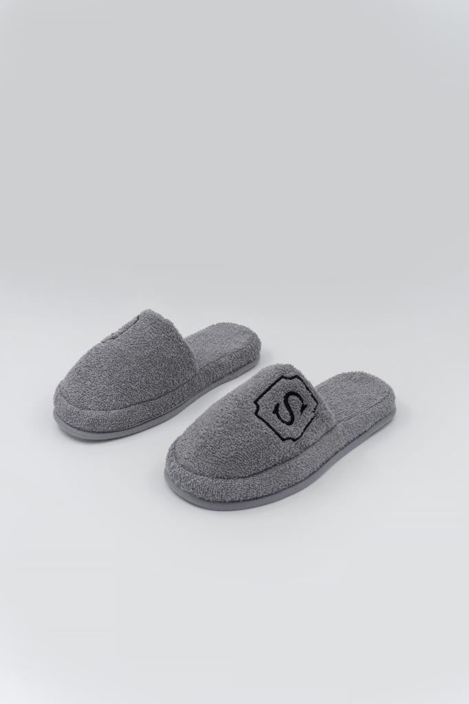 Ender Home S Letter Towel Bathroom Spa Home Hotel Maternity Slippers Thick Sole Slippers  - Image 2