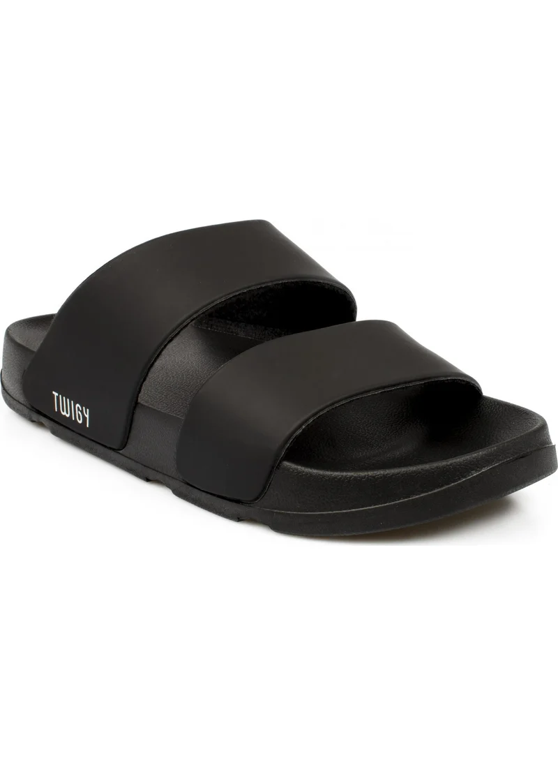 Twigy Ss0888 Z Juble Black Women's Slippers