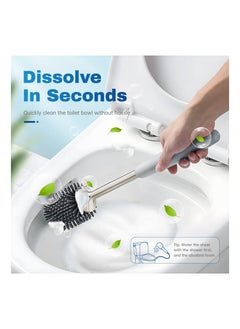 Y&D 60PCS Toilet Bowl Cleaners, (Eco) Friendly 60 Sheets Cleaner Strips, Plastic-Free Cleaning Pre-Measured & Biodegradable Stips, Efficiently Remove Stains Odors  - Image 3