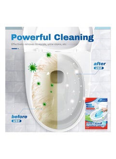 Y&D 60PCS Toilet Bowl Cleaners, (Eco) Friendly 60 Sheets Cleaner Strips, Plastic-Free Cleaning Pre-Measured & Biodegradable Stips, Efficiently Remove Stains Odors  - Image 5