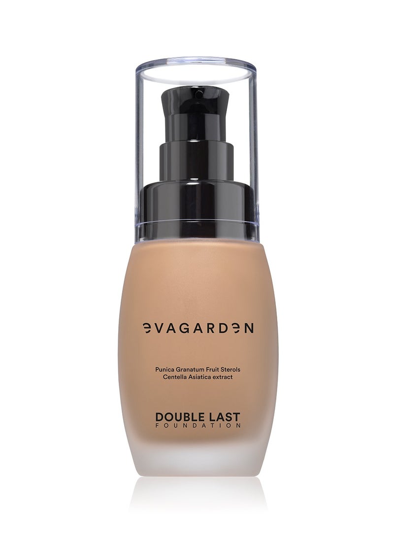 evagarden Double Last Foundation 30 ML - Liquid Face Foundation | #168 Toast - Image 1