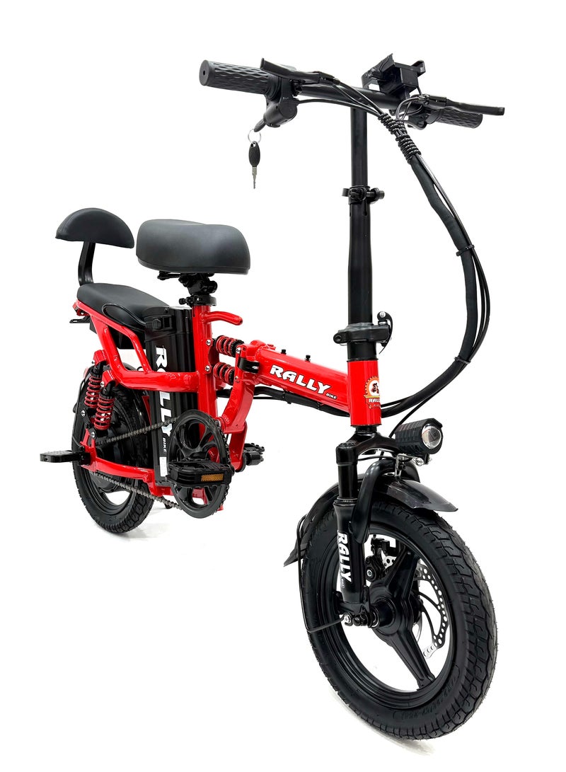 RALLY BICYCLE Bicycle Model 14-E-Bike-Folding, Recomended For Adults, 48V 13Ah Battery, 350W Motor, Range Is 30 Km - Image 2