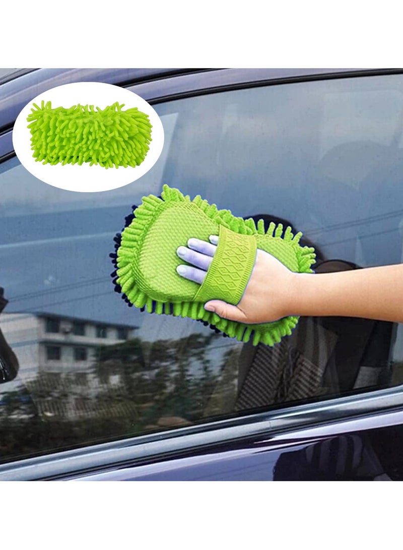 3 اكس ار 3XR إسفنجة تنظيف لغسيل السيارات وفركها لتنظيف السيارة وإسفنجة تنظيف من الألياف الدقيقة - Image 5