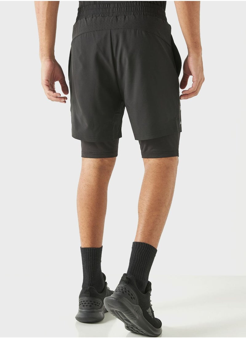 Kappa - Logo Printed Shorts - Image 1