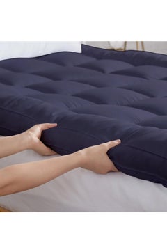 Generic Soft Mattress Topper for Back Pain Relief 7cm Thickness Fiber Mattress Filling Spray Suit Density 800gsm, Mattress, Mattress Cover  - Image 1