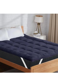Generic Soft Mattress Topper for Back Pain Relief 7cm Thickness Fiber Mattress Filling Spray Suit Density 800gsm, Mattress, Mattress Cover  - Image 2