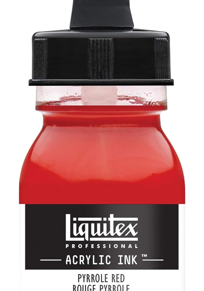 Liquitex حبر أكريليك محترف من ليكويتكس - أحمر بيرول، 30 مل - Image 1
