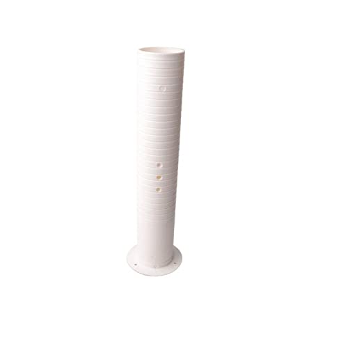 DiversiTech 230-WS2 SpeediChannel Wall Sleeve for Air Conditioning Systems, Mini Split Line Set Cover, Universal Installation, 2.5", Natural - Image 5