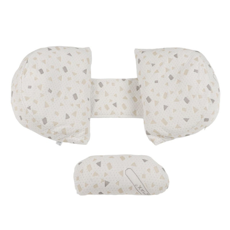 Maternity Pillow: Gray U Shaped Adjustable Design - Soft Support Pregnancy Pillow for Pregnant Women With Back Pain, Side Sleeping - Image 2