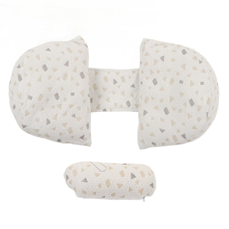 Maternity Pillow: Gray U Shaped Adjustable Design - Soft Support Pregnancy Pillow for Pregnant Women With Back Pain, Side Sleeping - Image 1