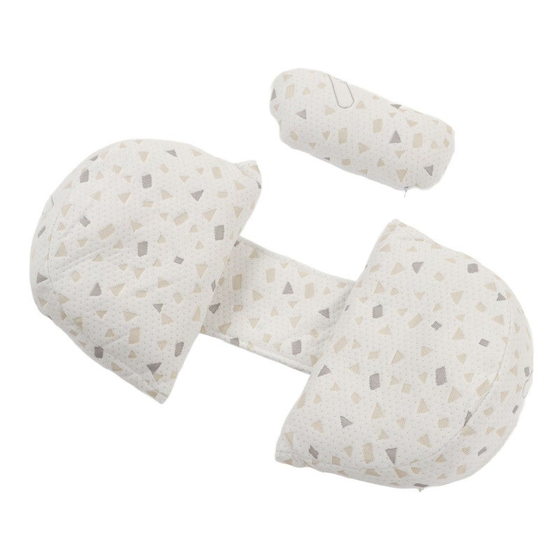 Maternity Pillow: Gray U Shaped Adjustable Design - Soft Support Pregnancy Pillow for Pregnant Women With Back Pain, Side Sleeping - Image 5