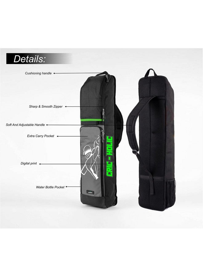 Jaspo Cric Holic Padded Cricket Kit Bag For Plastic Cricket Set And Individual Wooden Cricket Set With Multiple Utility Pockets, Carrying Options (Carry Bag Only) - Image 4