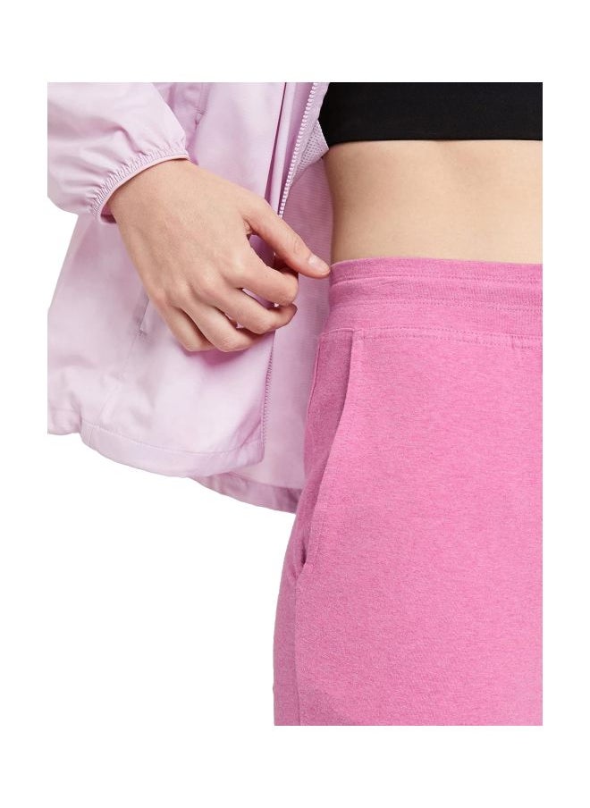 JOCKEY Jockey Women Slim Fit Cotton Capri Pants 1300 Ibis Rose Melange Large Pink L  - Image 5