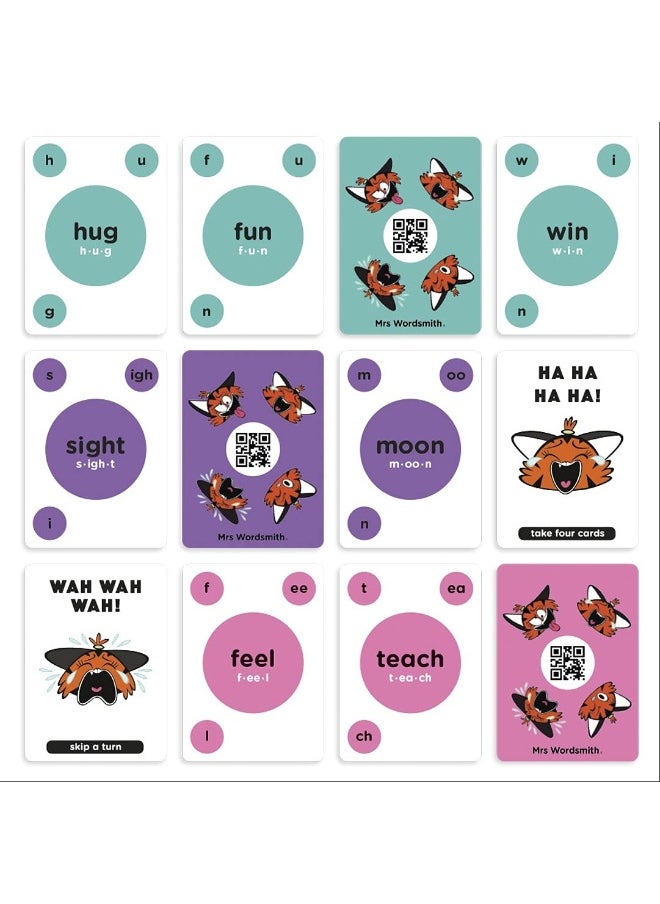 null - Mrs Wordsmith Phonics Blah Blah Blah Card Game, Ages 4-7 (Early Years and Key Stage 1): Accelerate Every Child’s Reading - Image 1