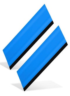 Ehdis Ehdis 6" Block Squeegee Car Rubber Squeegee for Car Window Windshield,Film,Stickers,Decals and Vinyl Applicator Tool, Pack of 2-Blue  - Image 3