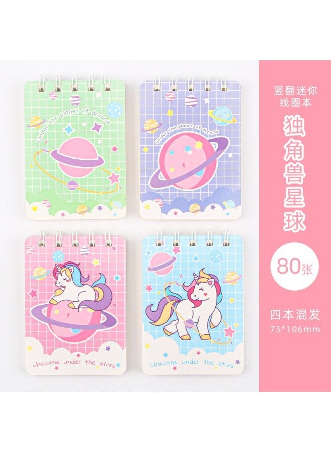 HELPS Creative Cartoon Coil This Student Mini Portable Small Notebook Cute Children Small Gift Stationery Notebook - Image 1