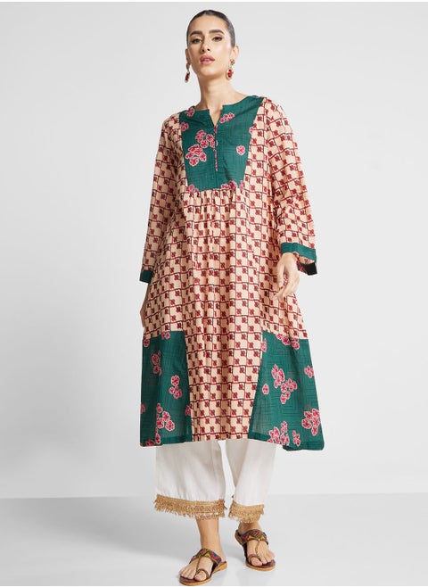 Floral Printed Kurti