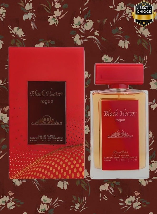 BH 12 Pieces Black Hector Rogue Perfume 100ml EDP - Image 2