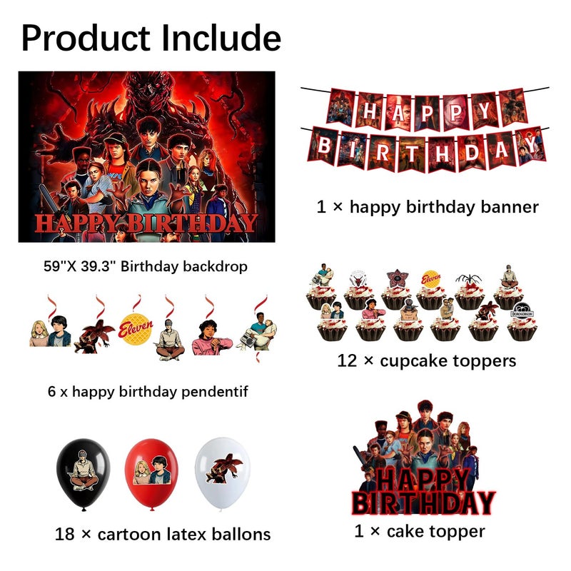 NOVMPAQ Birthday Queue Decorations, Including Background, Balloons, And Cake Decorations; Pink Girl School Classroom Decorations, Fan Meeting, Birthday Party (Style C) - Image 3