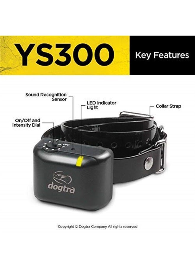 YS300 Rechargeable Waterproof Compact No Bark Collar