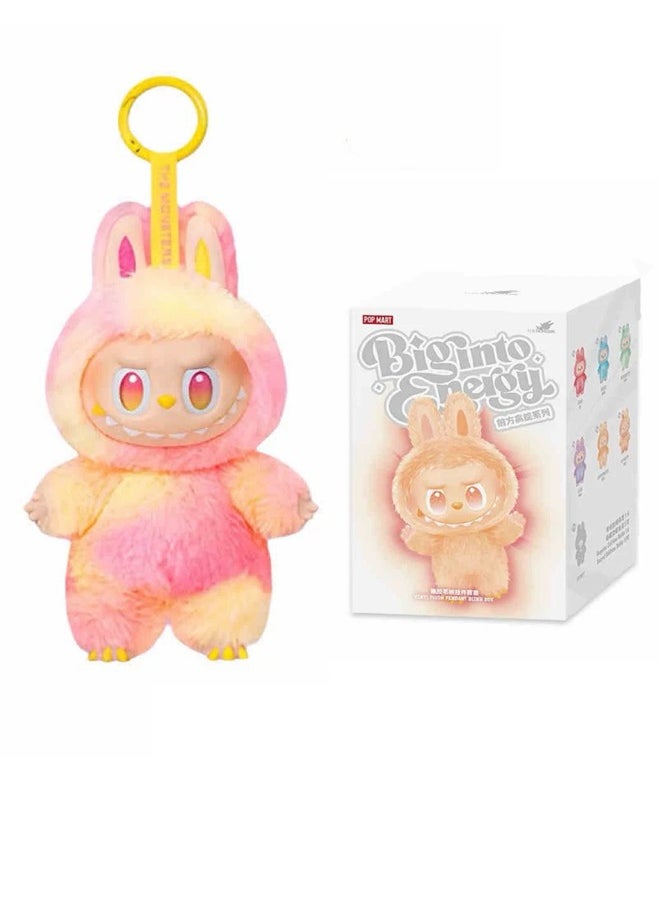 General Labubu High Energy Series Macaron 3rd Generation PVC Face Plush Pendant Rich Texture Holiday Gift  - Image 1