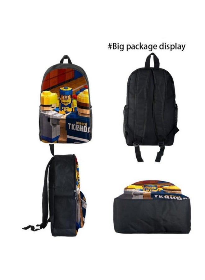 Universal cartoon new three-piece schoolbag - 406  - Image 4