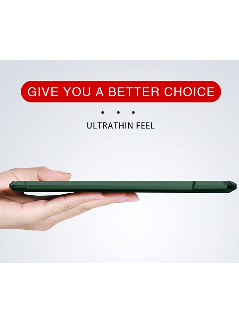 realme 9i 4G Green Mobile Phone Case Cover, Ultra-Thin Lightweight Cover Soft TPU Bumper + Acrylic Clear Back Case Cover - Image 4