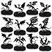CHUNNIN 12Pcs Dragon Birthday Party Honeycomb Centerpieces Dragon Themed Decorations Dragon Party Table Honeycomb Ball Supplies Dragon Paper Centerpieces for Kids Baby Shower Favor - Image 2