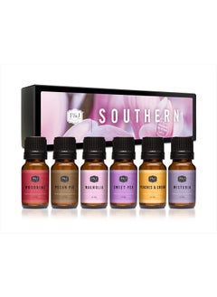 P&J Trading Southern Set of 6 Premium Fragrance Scented Oil for Candle Making & Soap Making, Lotions, Haircare, Diffuser Oils Scents  - Image 1