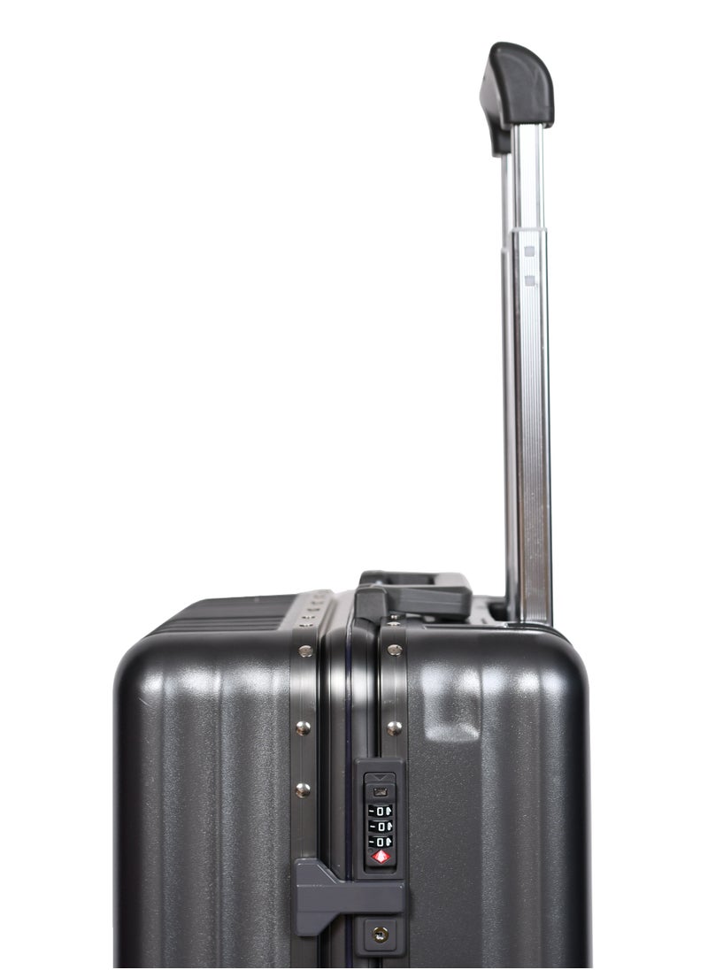 MORANO - Morano Lightweight Carry-on Luggage with TSA Lock (Black) - Image 1