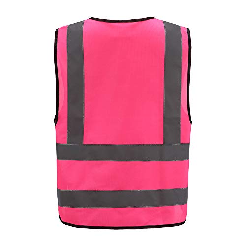 AYKRM pink safety vest (XS-8XL) (XX-Large, Pink) - Image 3