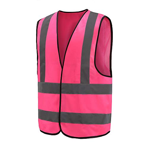 AYKRM pink safety vest (XS-8XL) (XX-Large, Pink) - Image 1