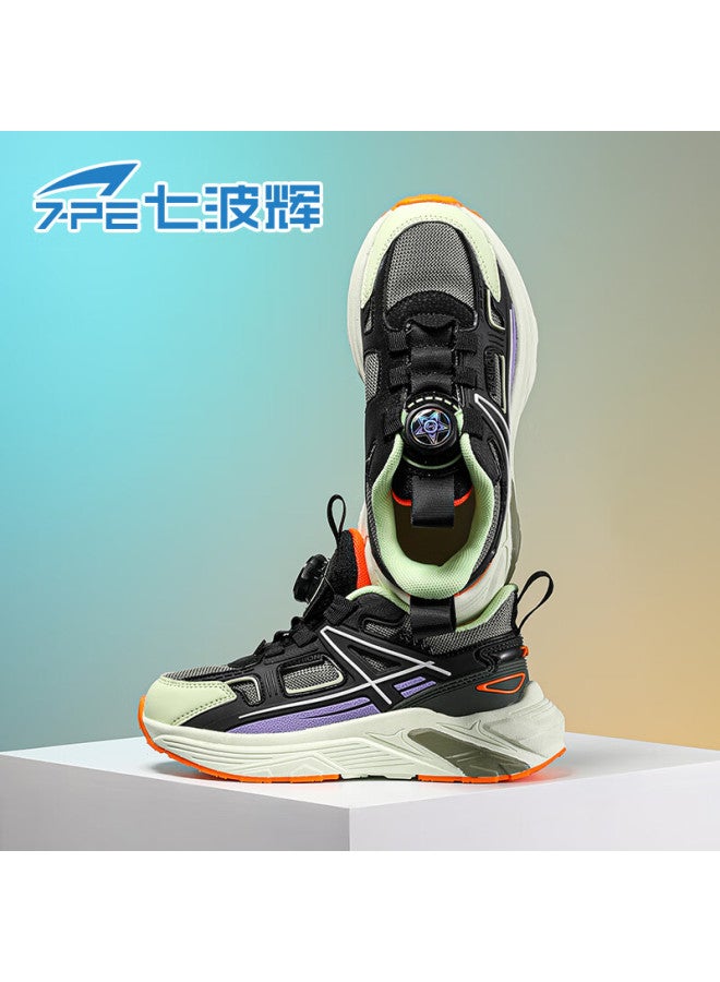 7-pe Boys' Sports Shoes Spring New Breathable Mesh Soft Sole Lightweight Casual Kids Shoes For Older Boys
