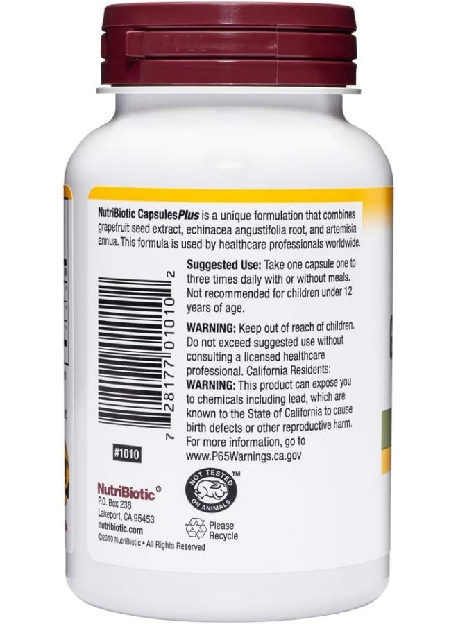Nutribiotic Grapefruit Seed Extract Capsulesplus, 125 Mg Of Gse, 90 Count