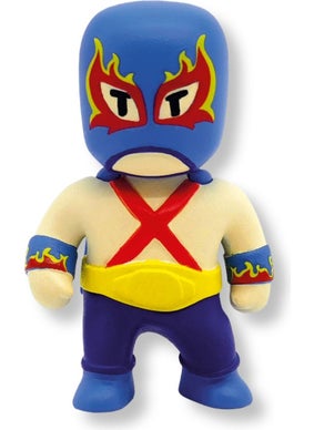 Toyfest Stumble Guys Series 1 - 3D Mini 1 I Surprise 5 Figure Set - Hazmat Luchador Boxing Roo Glowman  - Image 3