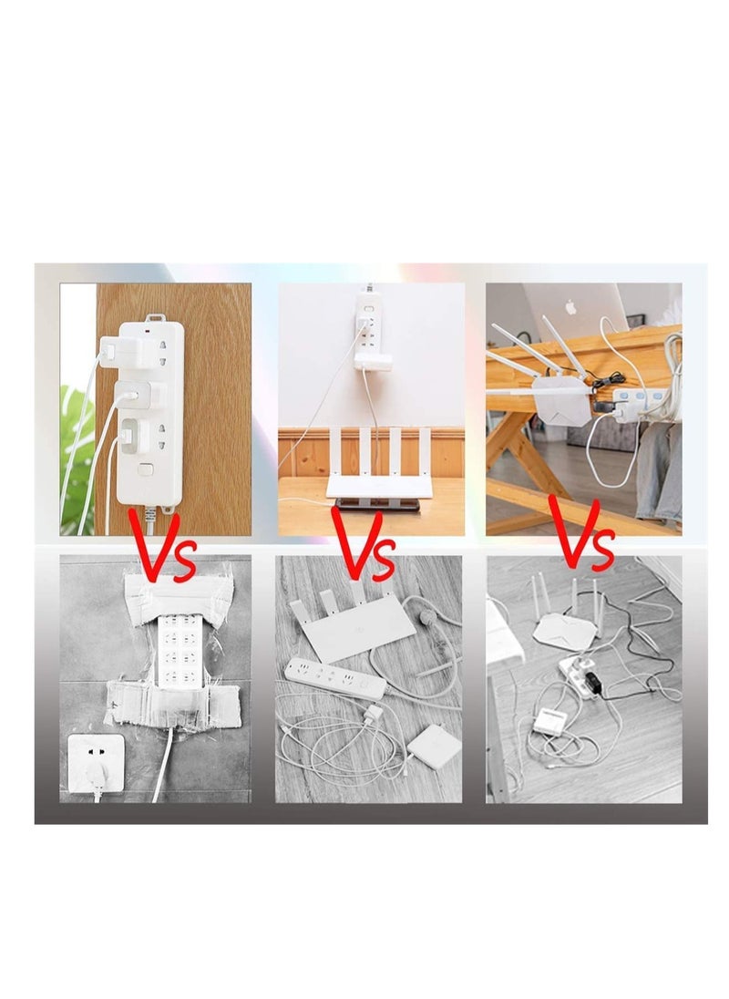 SYOSI - Double Sided Adhesive Wall Hooks Heavy-Duty Self-Adhesive Hooks, Good Elasticity and Toughness, Wall-Sticking Hooks for Organization Bathroom Kitchen and Office - Image 1