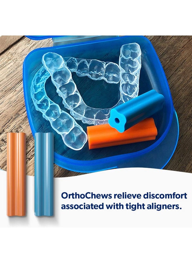 Orthochews Medical Grade Silicone Chew With Comfort Bite Technology Dental Aligner Seater Chewies For Invisalign Clear Or Metal Braces Help To Seat Your Aligner Trays (2 Pack) - pzsku/Z4247F10DC836705006DAZ/45/_/1707979061/831687e9-4cd8-4222-a29d-16cf78bc8e66