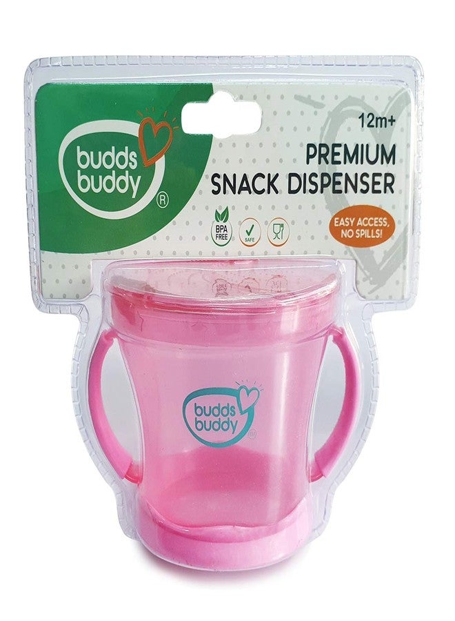 BuddsBuddy Premium Snack Dispenser, BB7113 (Pink) - Image 2