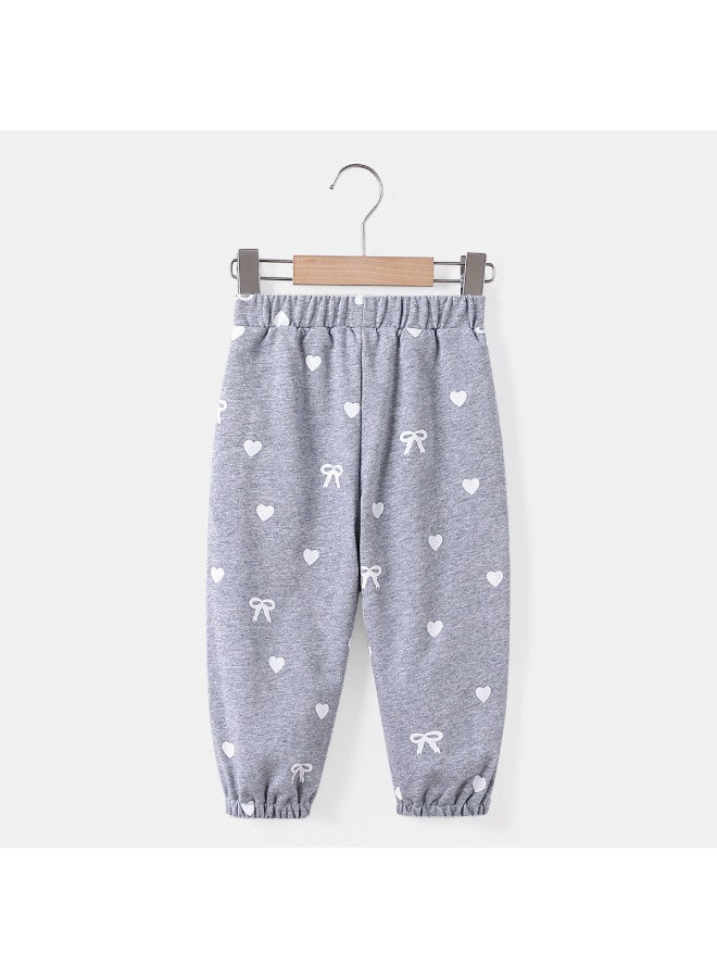 Girls' Baby Autumn Casual Sport Pants Toddler Comfortable Versatile Outerwear Pants - Image 5